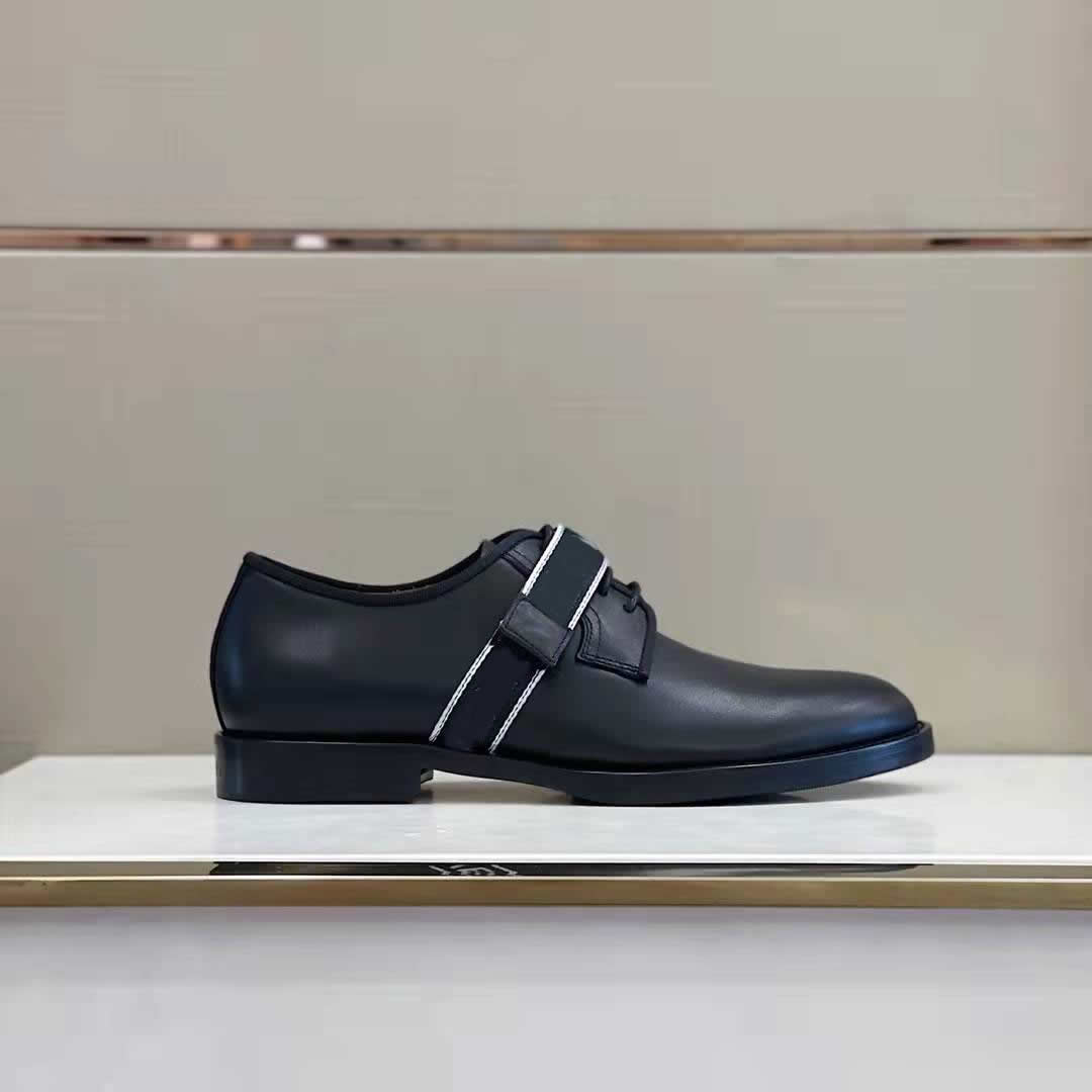 

Mens genuine leather oxford shoes for men dressing wedding men's brogues office shoes, Black