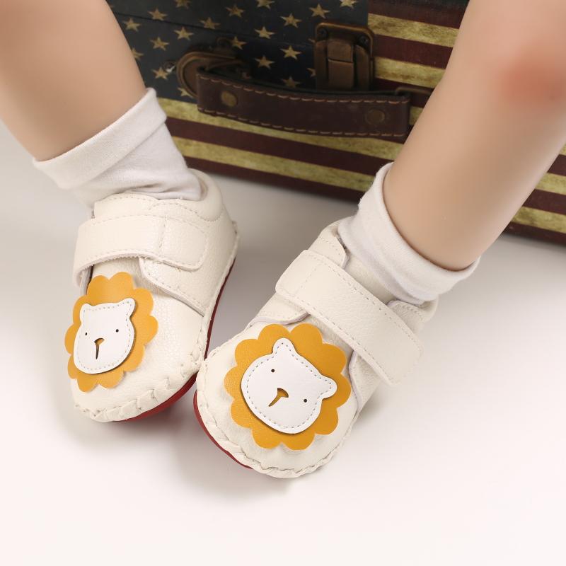 

Athletic & Outdoor Baby Shoes Boy Girl Sneaker PU Cute Cartoon Soft Anti-Slip Sole Born Infant First Walkers Toddler Casual Rubber, Black