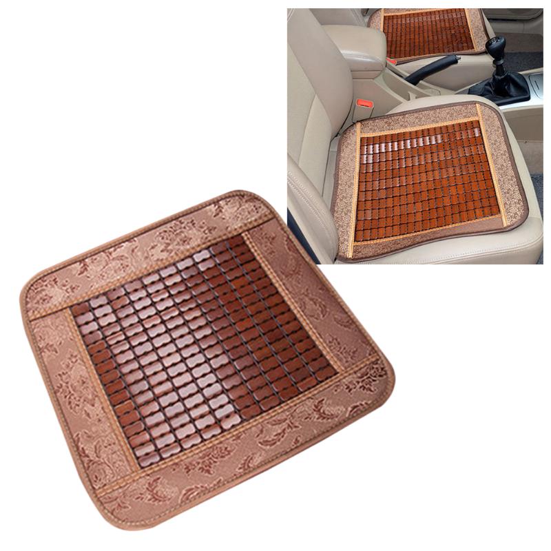 

Car Seat Covers 1PCS Universal Cover Summer Mahjong Mat Cushion Cool Breathable Non-Slip Bamboo For Office Dining Chair