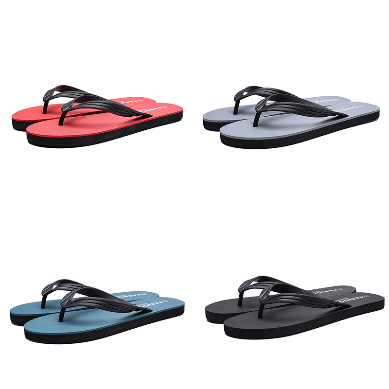 

men slide fashion slipper sport red grey black casual beach shoes hotel flip flops summer discount price outdoor mens slippers, # 4