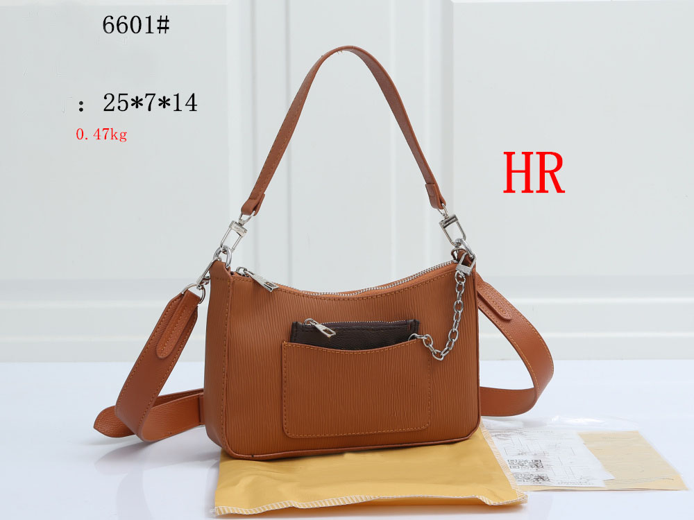 

2022 Latest Lady Designers Shoulder Bag Water Ripple MARELLE Classic Fashion Luxurys Women Purse with Card Holder Crossbody Bags Luxurys Handbags Wallets WF, Additional shipping