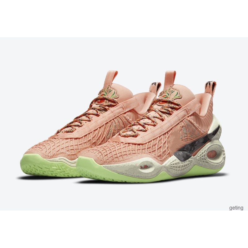 

2021 Cosmic Unity Apricot Agate Men Basketball Shoes With Box High Quality Green Glow Space Hippie Sport Shoe Trainner Sneakers