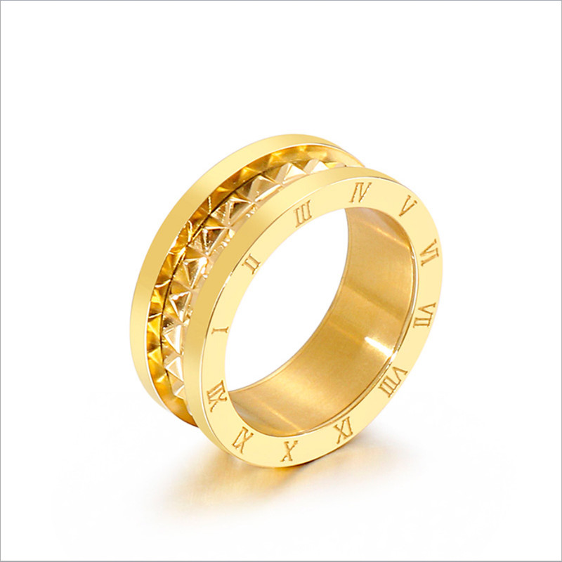 

2021 gold ring design for men second hand designer jewellery women number rose jewelry stainless steel lovers birthday party gift mens rings