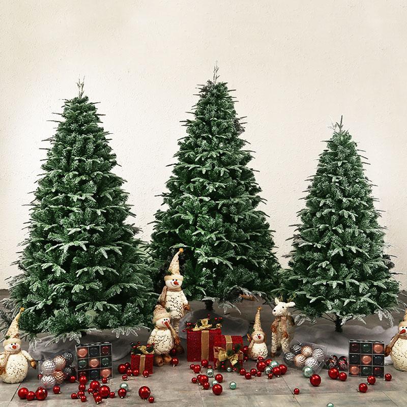 

Christmas Decorations Encrypted Simulation Snow Tree PE Snowflake Scene Shooting Ornaments Home Decor