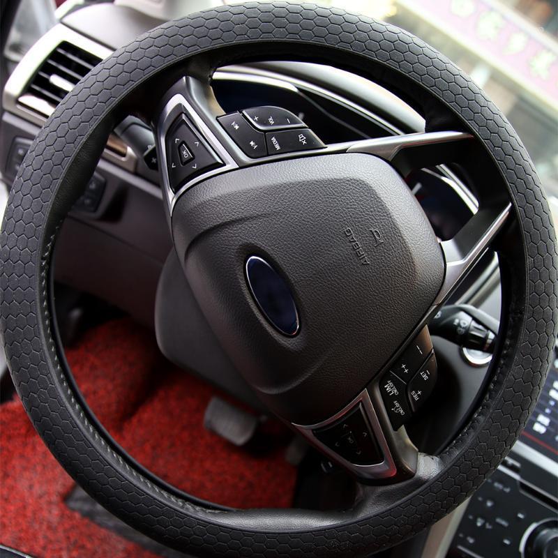 

Steering Wheel Covers Beautiful Car Cover Silicone Anti-skid Ultra-thin Waterproof Stretch