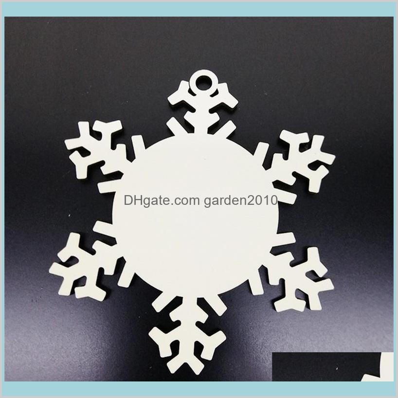 

Christmas Decorations Festive & Party Supplies Home Garden Tree Gift Pendant Sublimation Blanks Ornament 2020 Wooden Coating Decoratio