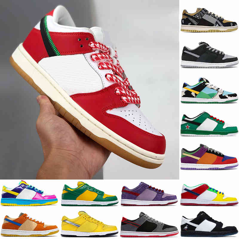 

New best men basketball shoes habibi sean chunky dunky shadow travis scotts Kentucky multi color low mens women sneakers trainers US 5.5-11
