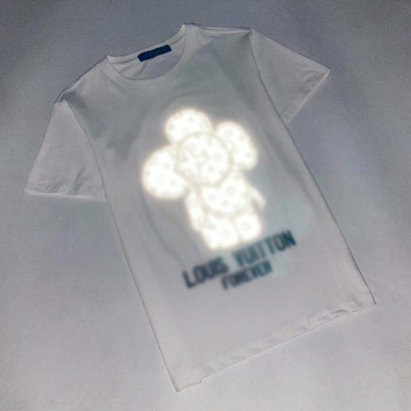 

2021 designer pure cotton fashion printing men's t shirt high quality ladies casual letter hip-hop tees, White;black