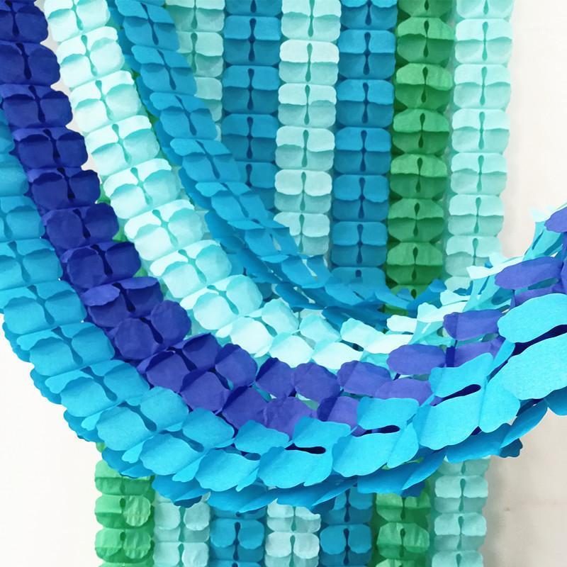 

Party Decoration 3.6m DIY Paper Garland Four Leaf Clover Birthday Curtain Backdrops Wedding Baby Shower Easter Garlands