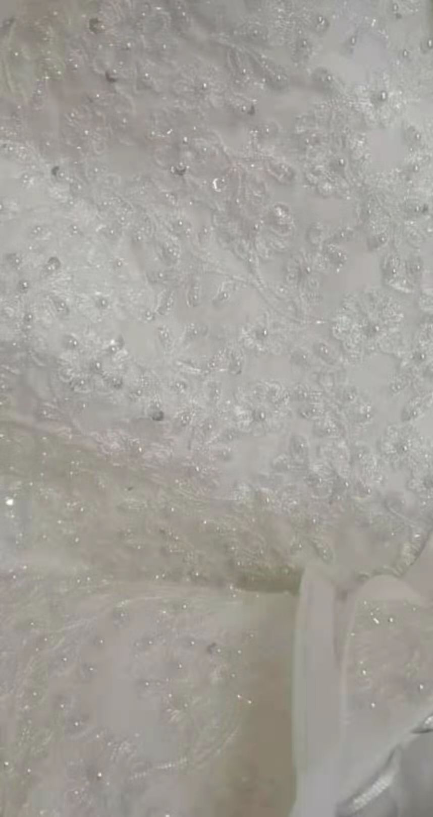 

2021 elegant luxury 1pcs super quality bulk dress wedding gowns, White