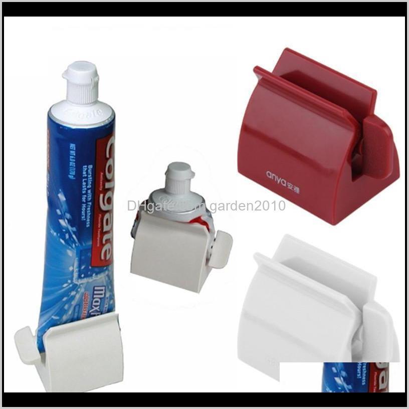 

Accessory Bath Home Garden Drop Delivery 2021 Rolling Tube Tooth Paste Squeezer Dispenser Toothpaste Clip Holder Bathroom Set Accessories Noe