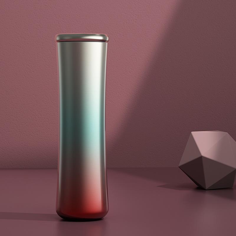 

water bottles little waist warm cup men's female portable large capacity high-grade simple 316 stainless steel tea