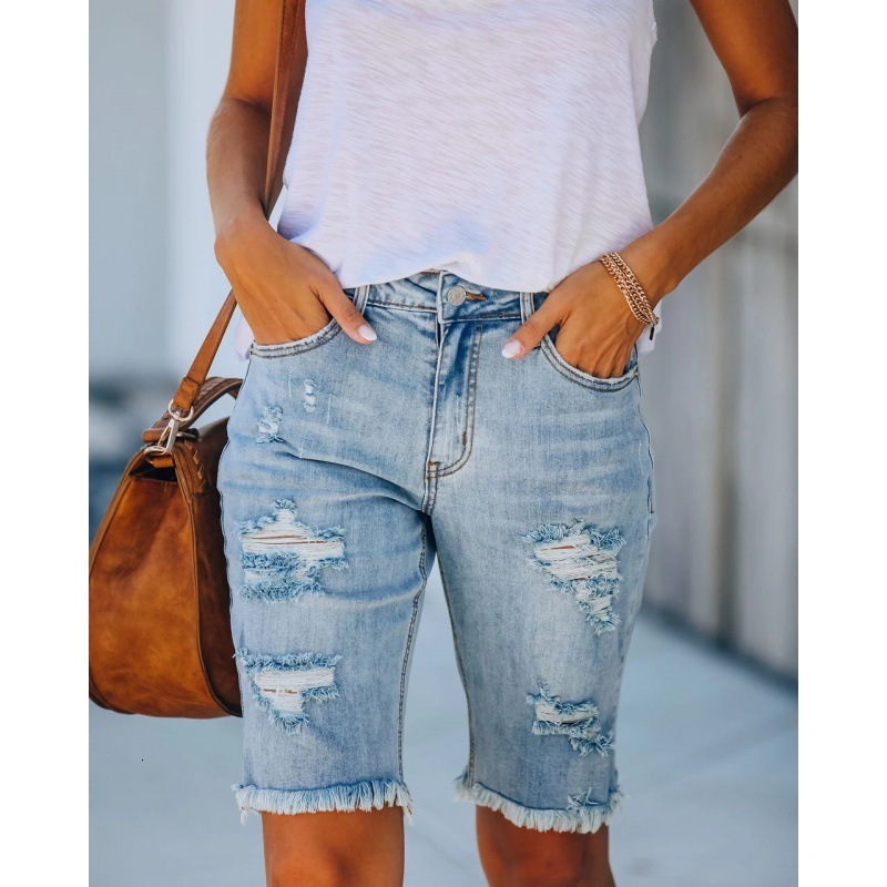 

jeans women's wear denim pants in 2021, Blue