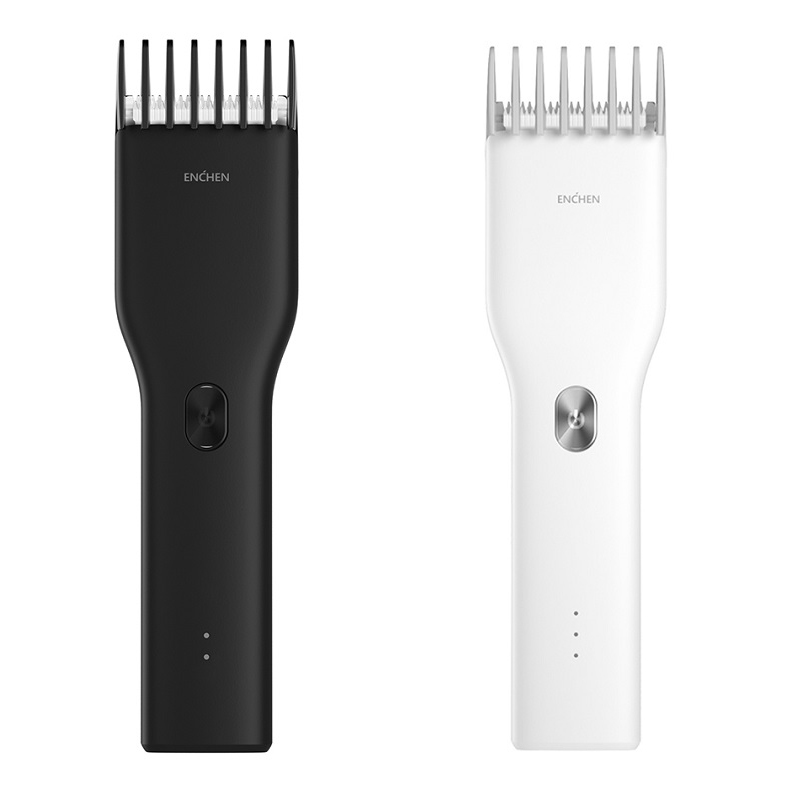 Xiaomi Mi Enchen Boost Hair Clipper Trimmer professional USB Rechargeable Cordless Hair Cutter For Men Adjustable Ceramic Blade-image-753966995