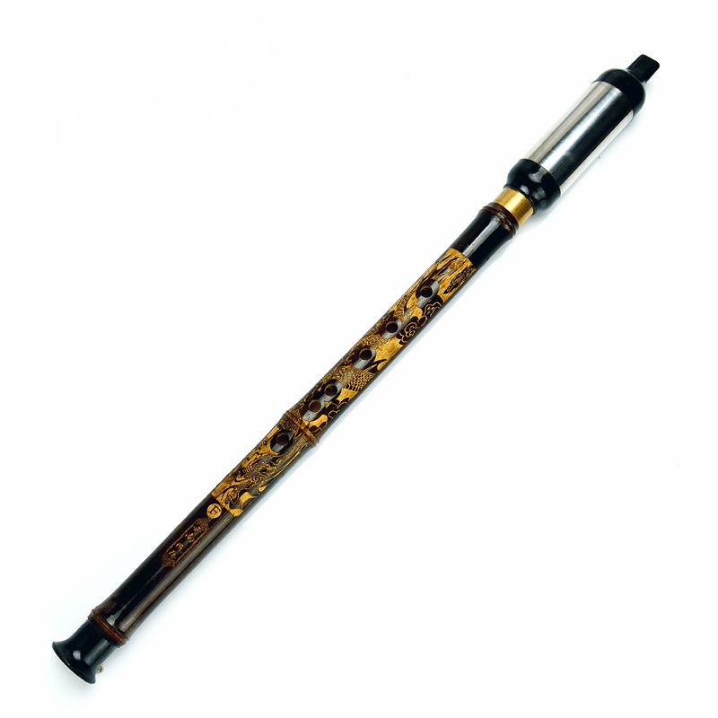 Electric Tuner checked Chinese Bamboo Flute Bawu No Case Chinese Elements High Quality Flute Folk Musical Woodwind Instrument-image-755823427