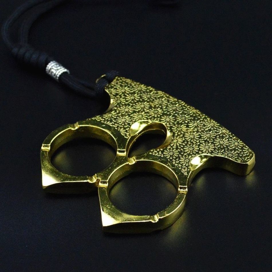 

Self Finger Tiger Defense Weapon Ring Supplies Support Cute Cat Training Life Saving Fist Clasp Two Wolf 38DF