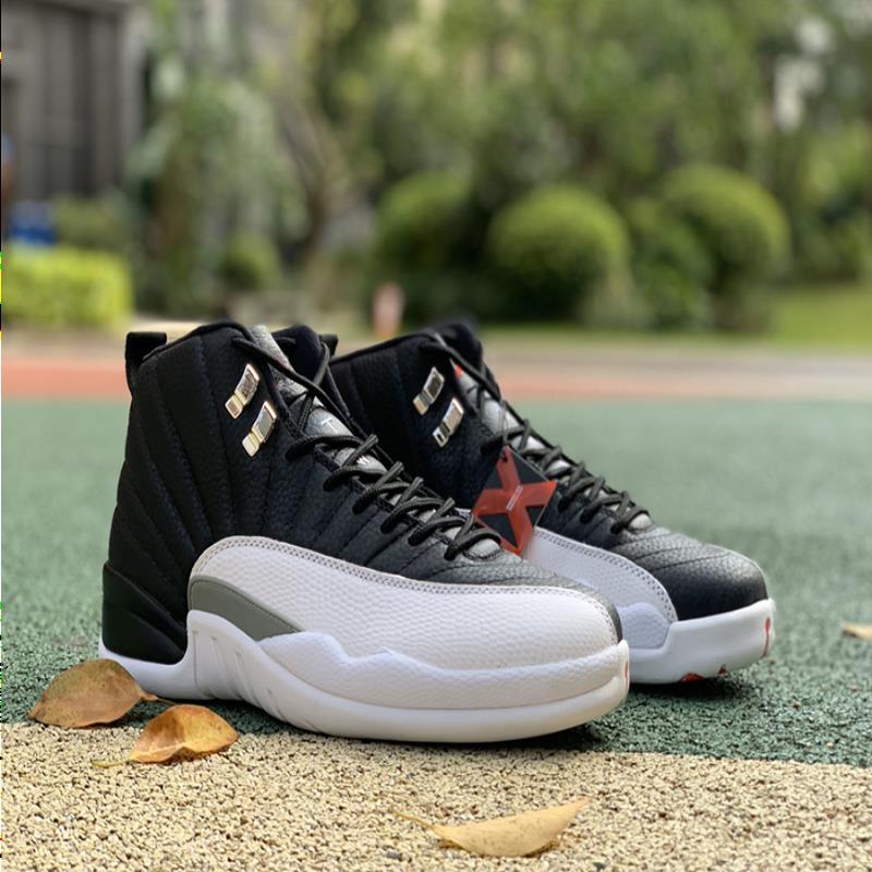 

With 12 Sports quality Luxurys Designer Top 12S Black white True 13 soles Designers Jumpman Basketball Shoes Sneakers size carbon Ship Obqq
