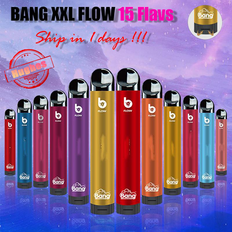 

[10PCS] 100% Original Bang XXL Flow 2000 PUFFS Disposable Kit E Cigarettes Device 850mAh Battery 6ml Pods Vape Pen Pre-filled Vapors Pro MAX