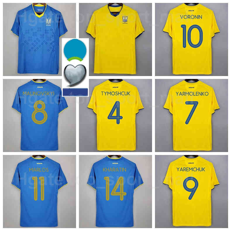 

Europa Cup National Team 21-22 Ukraine Soccer Jersey 9 Artem Besyedin 16 Vitaliy Mykolenko 5 Serhiy Sydorchuk 11 Marlos 15 Viktor Tsyhankov Football Shirt Kits Europe, Blue