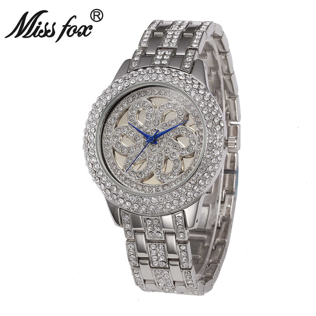 

Miss Fox quartz watch Malishi leisure watch alloy elegant women's alloy quartz watch, Gold