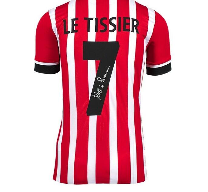 

Tissier new Signed Autograph Autographed auto jersey shirts, White