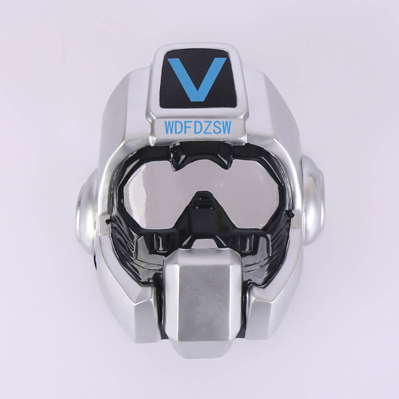 

WDFDZSW Robot children's kindergarten holiday party hero plastic mask