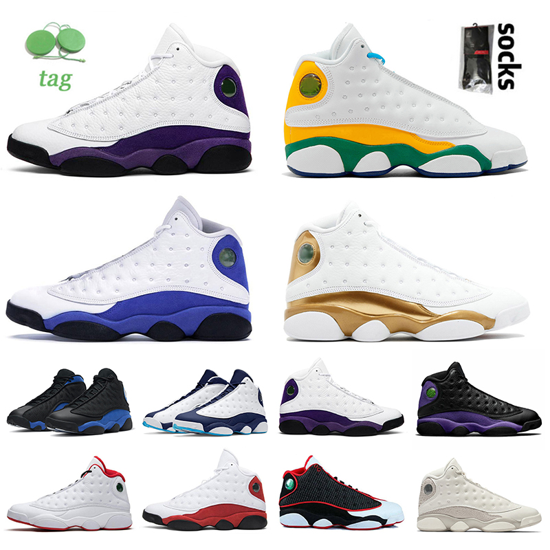 

Mens Basketball Shoes 13 13s Playground Jumpman Hyper Royal DMP Court Purple Red Flint Starfish Soar Green Chicago Womens Trainers Sneakers Size 36-47, C48 powder blue 40-47