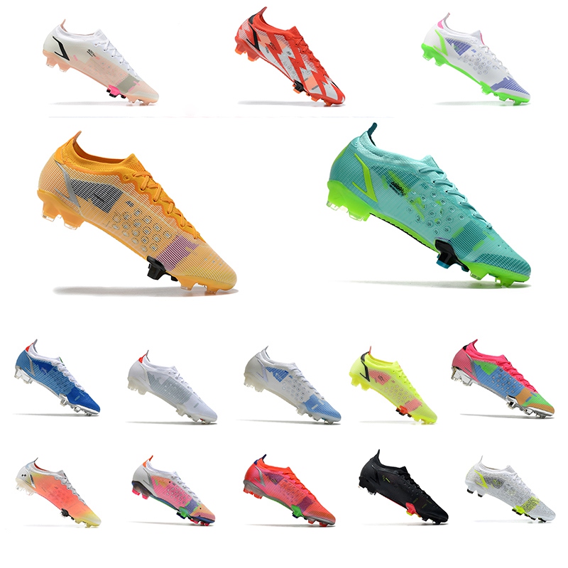 

Soccer Shoes Mercurial Vapores 14 Black Prism Elite FG Impulse Dynamic Turq Dragonfly Spectrum Safari Renew Rawdacious Spark Positivity Zlatan Football Cleats CR7, Color 7