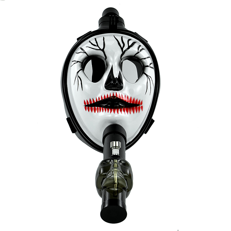 

outlet creative mask glass pipe other smoking accessories Removable silicone pipes
