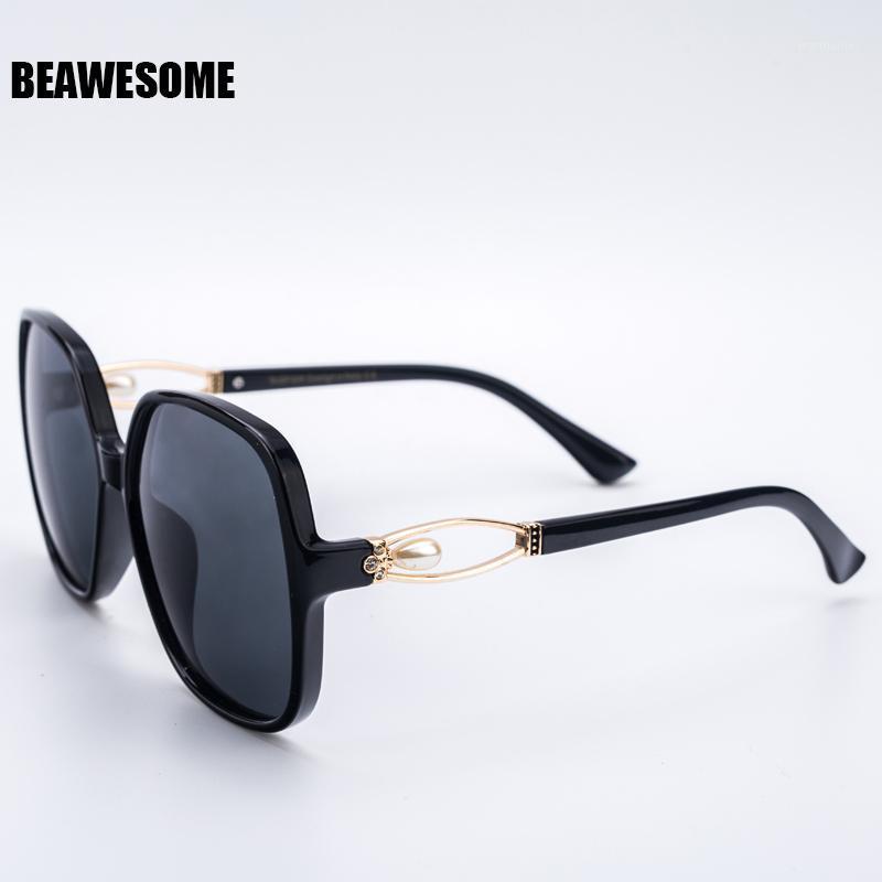 

Sunglasses Quality City Eye Tortoise Women Polarized Lenses Glasses Pearl Style Gradient Colors Gafas 565