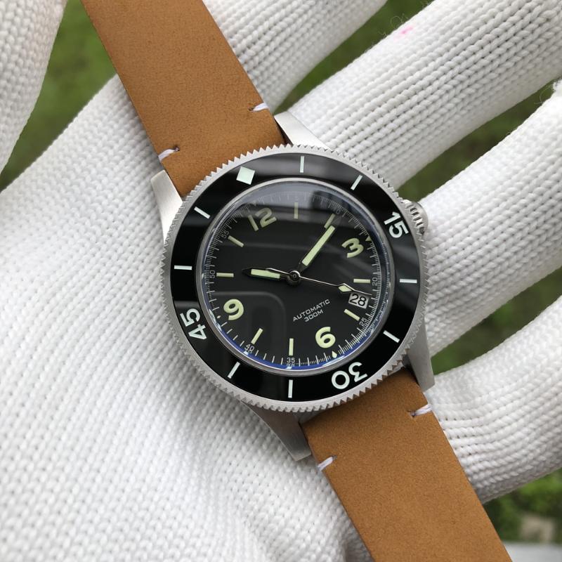 

Steeldive SD1952 With Date Stainless Steel Case 30ATM Dive Mens WristWatch Automatic Wristwatches, Sterial 02