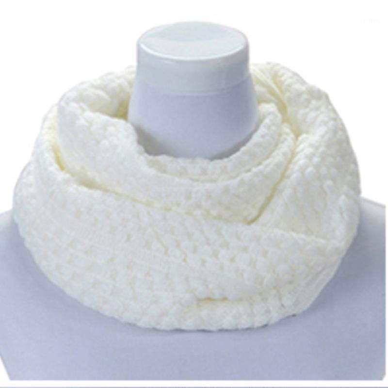 

Scarves Winter Warm Knit Neck Warmer Circle Men Women Soft Cotton Wrap Cowl Loop Snood Shawl Outdoor Ski Climbing Solid Cute Basic Scarf, Blue;gray