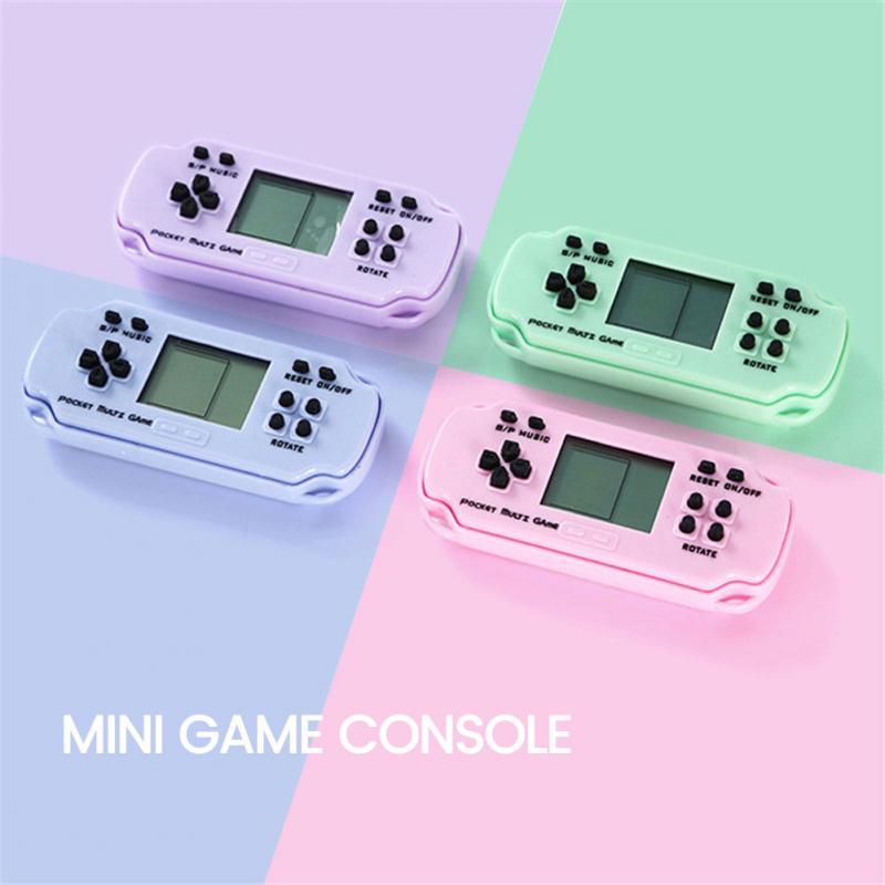 Game Controllers & Joysticks Classic Mini Handheld Machine Tetris Kids Console Toy With Music Playback Retro Children Pleasure Games Player-image-729393943