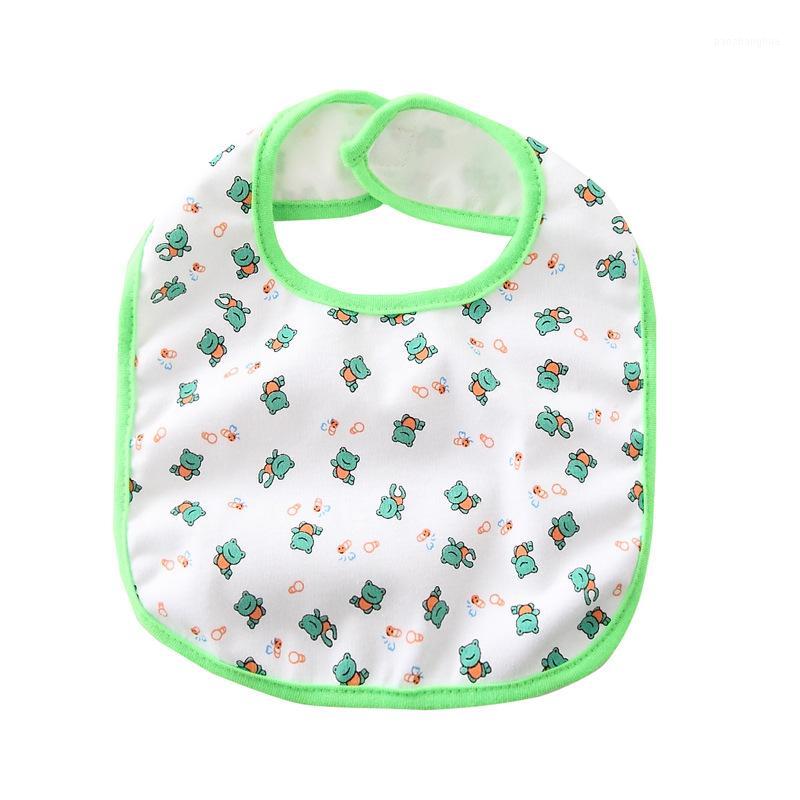 

Bibs & Burp Cloths Wholesale- 2022 Sale 10 Pc Baby Bib Printing Of Cotton Waterproof Big Dinner Clothes TRK00491