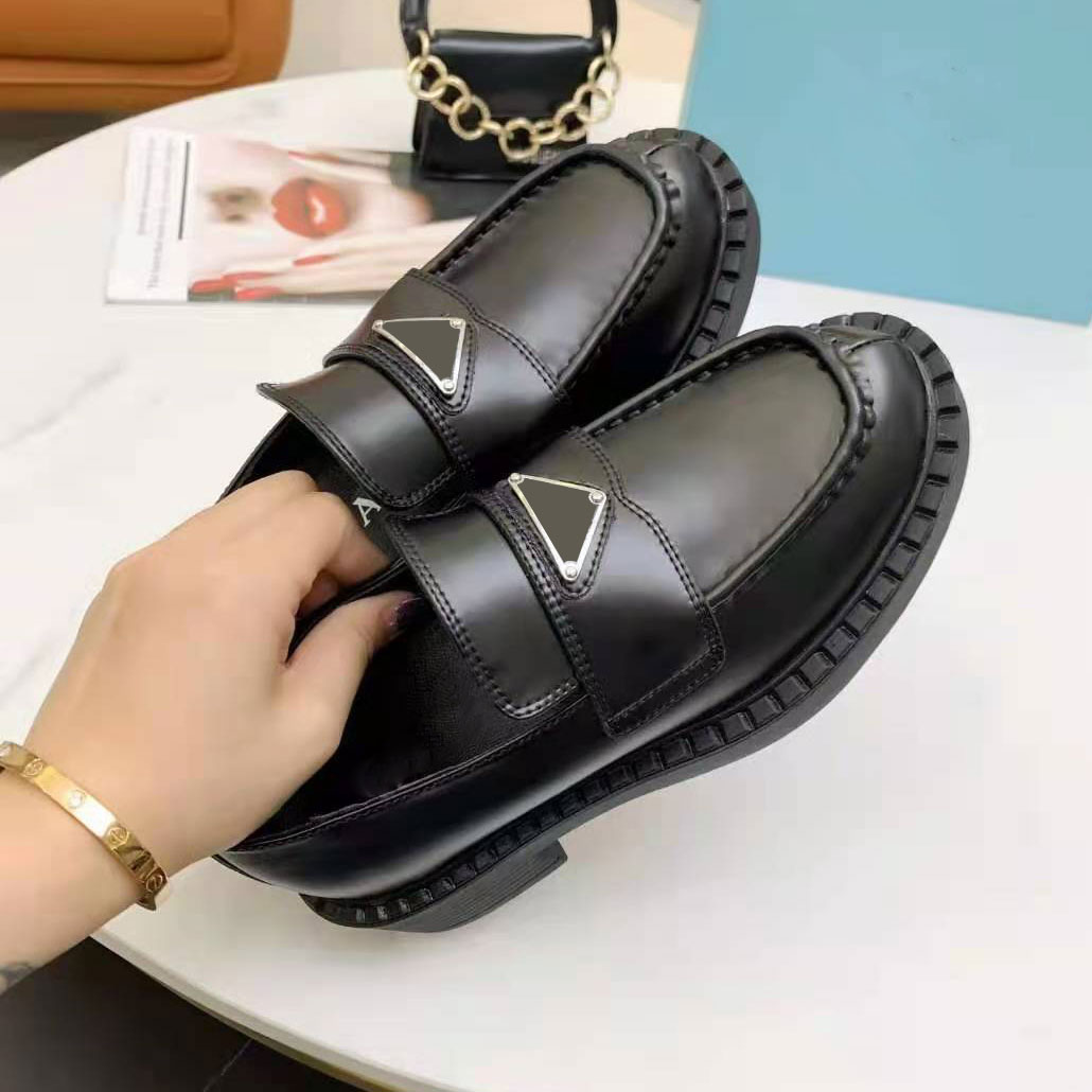 

Wheel casetta women's designer casual shoes platform thick soled sports rubber trainer leather lace up luxury outdoor belt box 35-40, Black