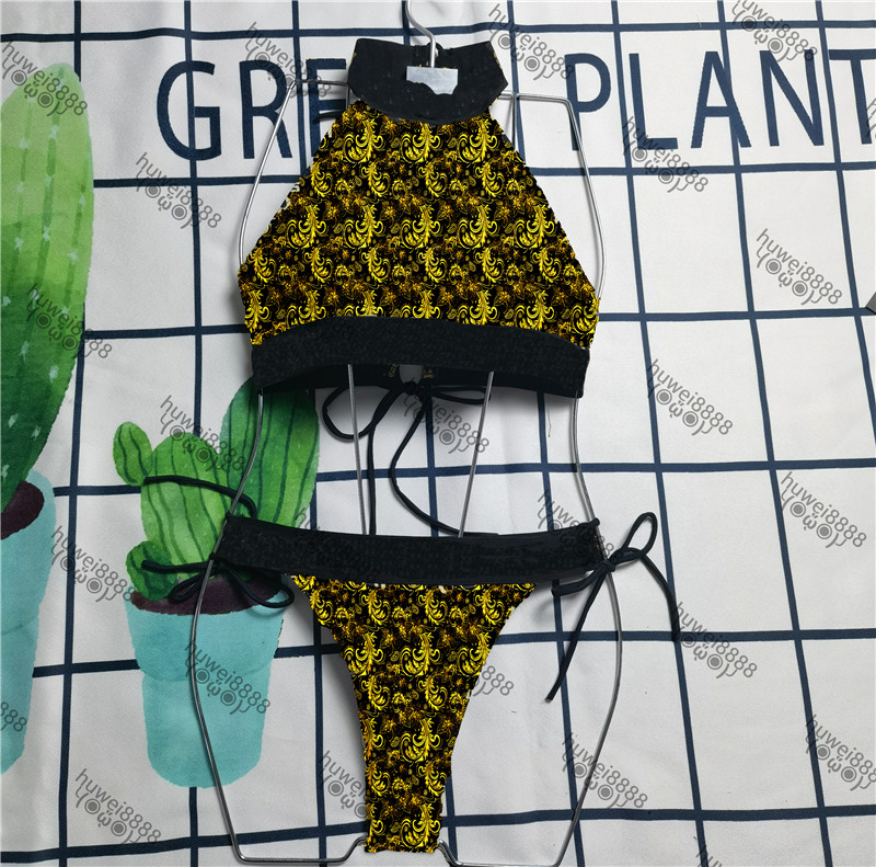 

Beach Trend Bikinis Hipster Padded Women' Push Up Top Quality Swimwears Outdoor Vacation Luxury Swimming Bandage Designer Swimsuits Four Seasons Universa