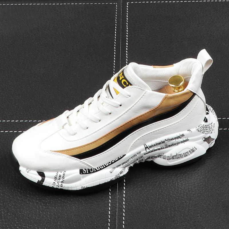 

Brand Design men outdoor Comfortable fashion casual male shoes Round Toe adult Men Loafers Moccasins Leather Driving Male Dress Sneaker, White