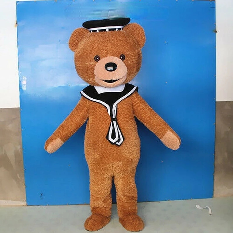 Performance Kawaii Plush Bear Mascot Costume Halloween Christmas Fancy Party Animal Cartoon Character Outfit Suit Adults Women Men Dress Carnival-image-747521048
