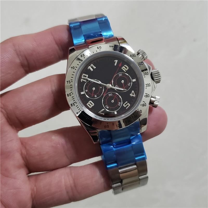 

Wristwatches Luxury Watch Men Mechanical Wristwatch Stainless Steel Waterproof Top Brand Sapphire Glass Watches Reloj Hombre, Bronze