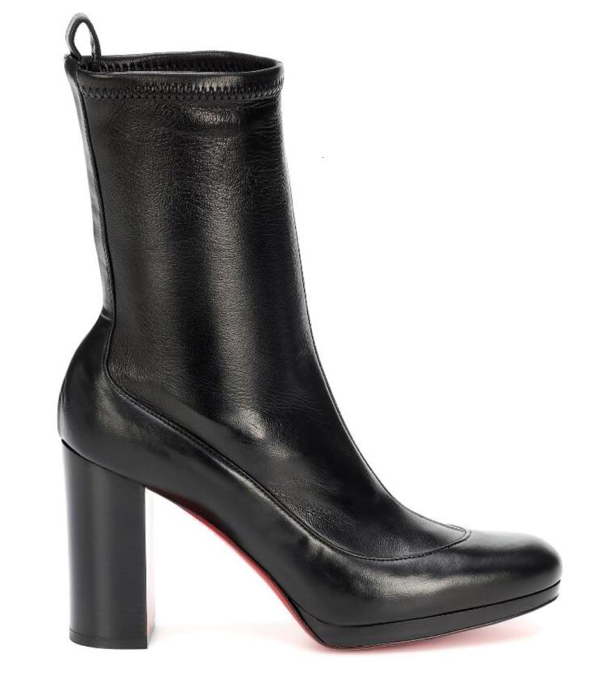 

Elegant Winter s Women's Bottom Boots Lady Booty Famous Dress Party Wedding High Heels Red Sole Booties Many Style,With Box,EU34-43