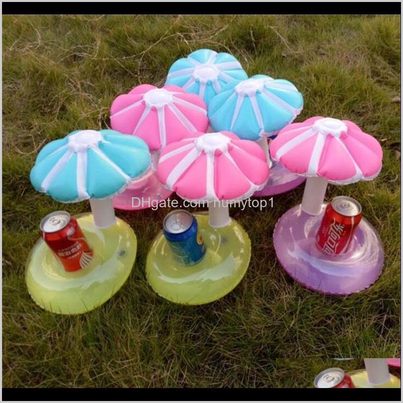 

Floats Tubes Mini Inflatable Mushroom Drink Holder Outdoor Swimming Bath Kids Toys Umbrella Tree Water Pool Floating Party Decorations B8Iyx