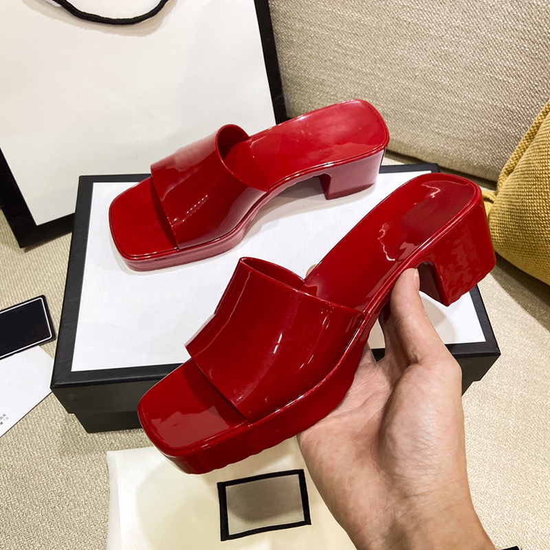 

Fashion Womens Slipper Slides With Heels Sliders Sandals Luxurys Designers Shoes Platform Slippers Wedges Slide Sandale Brand 21051901XS, Extra cost