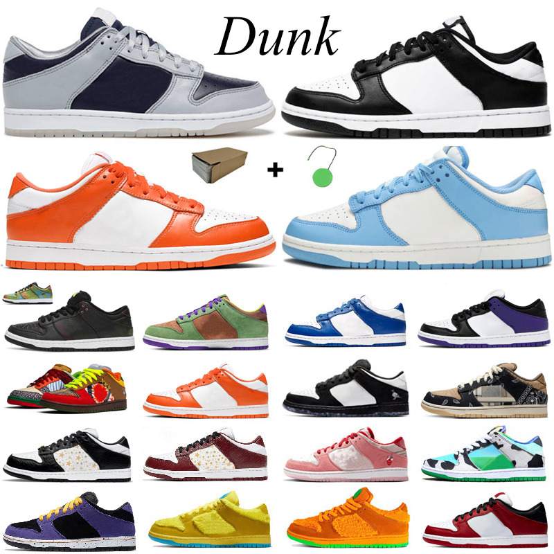 

Mens running shoes Dunk UNC Chunky Dunky Low White Metallic Gold Black Syracuse green bear Panda Pigeon Chicage womens sneakers trainer sports, 36-45 be true light grey