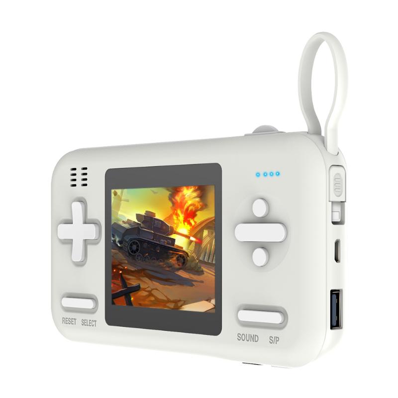 

Handheld Retro Mini Game Console 2.8" Portable Pocket Video Player 8000mAh Power Bank Built-in 416 Players