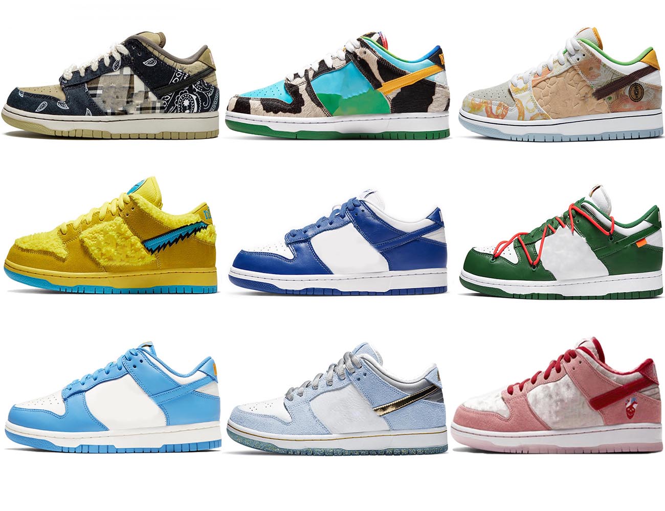 

2021 Release Authentic Dunk Kentucky Chunky Dunky Shoes Syracuse Black Coast White Travis Scott SB Green Bears Trainers Low Men Women Sports Outdoor Sneakers, 12