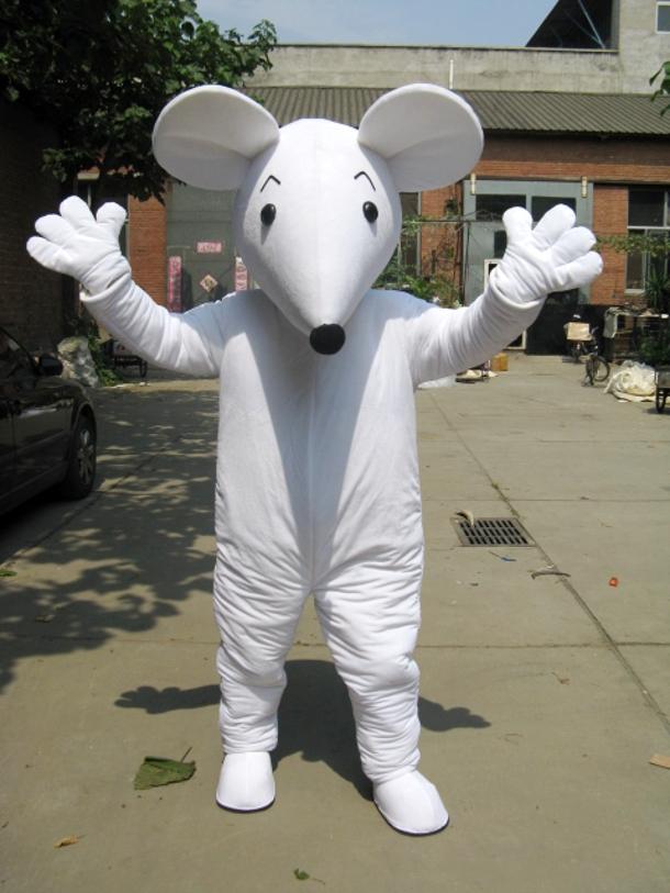 High qualitylue Mouse Mascot Costume Halloween Christmas Fancy Party Cartoon Character Outfit Suit Adult Women Men Dress Carnival Unisex Adults-image-735674234