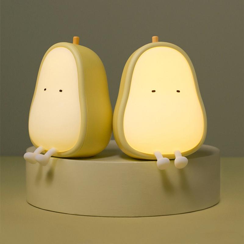 

Night Lights LED Cartoon Light USB Rechargeable Dimmable Eye Protection Table Lamp Bedroom Bedside Decoration Child Birthday Gift
