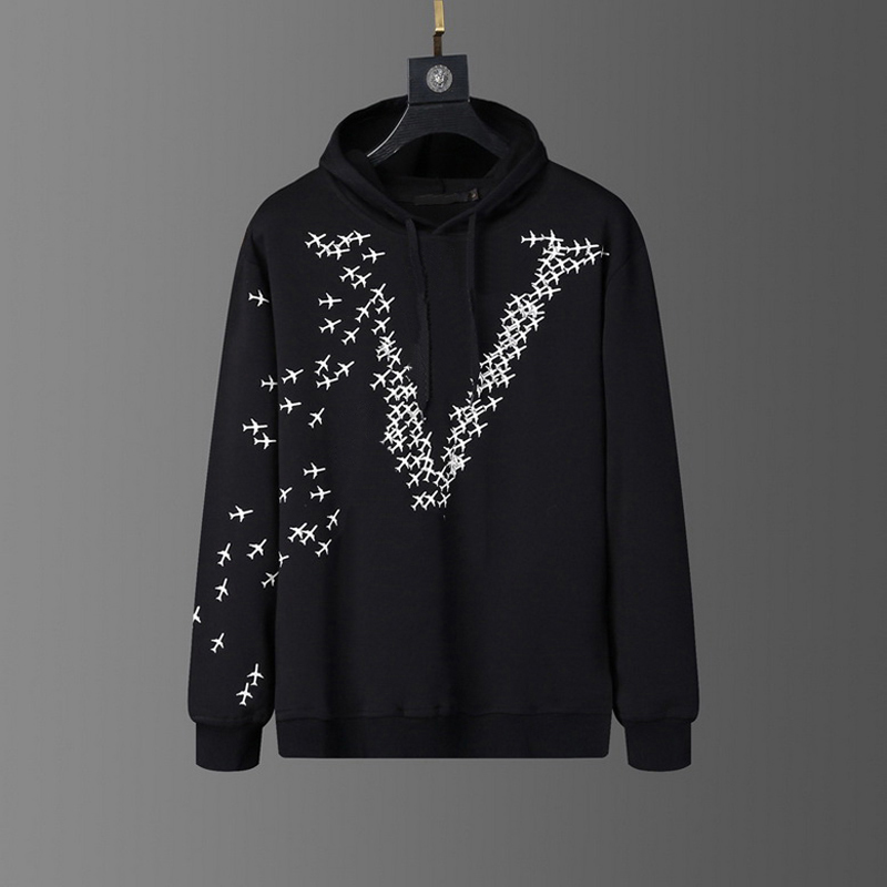 

2021 Mens Hoodies Fashion Men Stylist Cartoon Shark Printing Hoodie Jacket Man Womens High Quality Casual Sweatshirts 2 Colors Asian Size QAQ, Extra amount