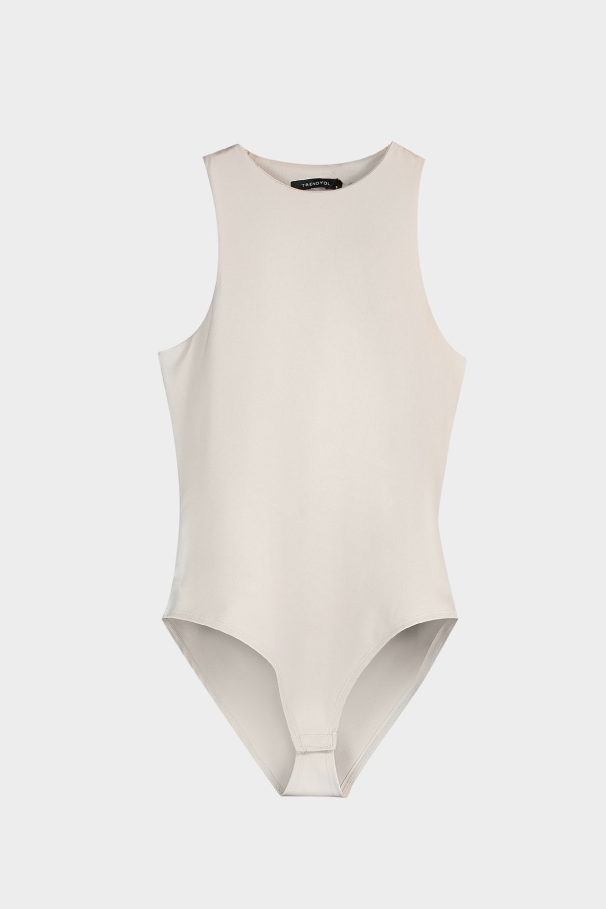 

Trendyol Snaps Knitting Body TWOSS20BD0044, Stone