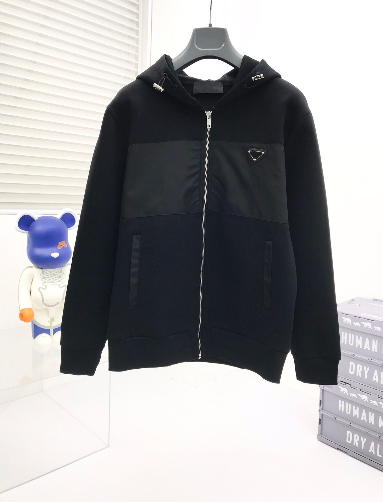 

New AOP jacquard letter knitted sweater in autumn / winter 2021acquard knitting machine e Custom jnlarged detail crew neck cotton ff324355